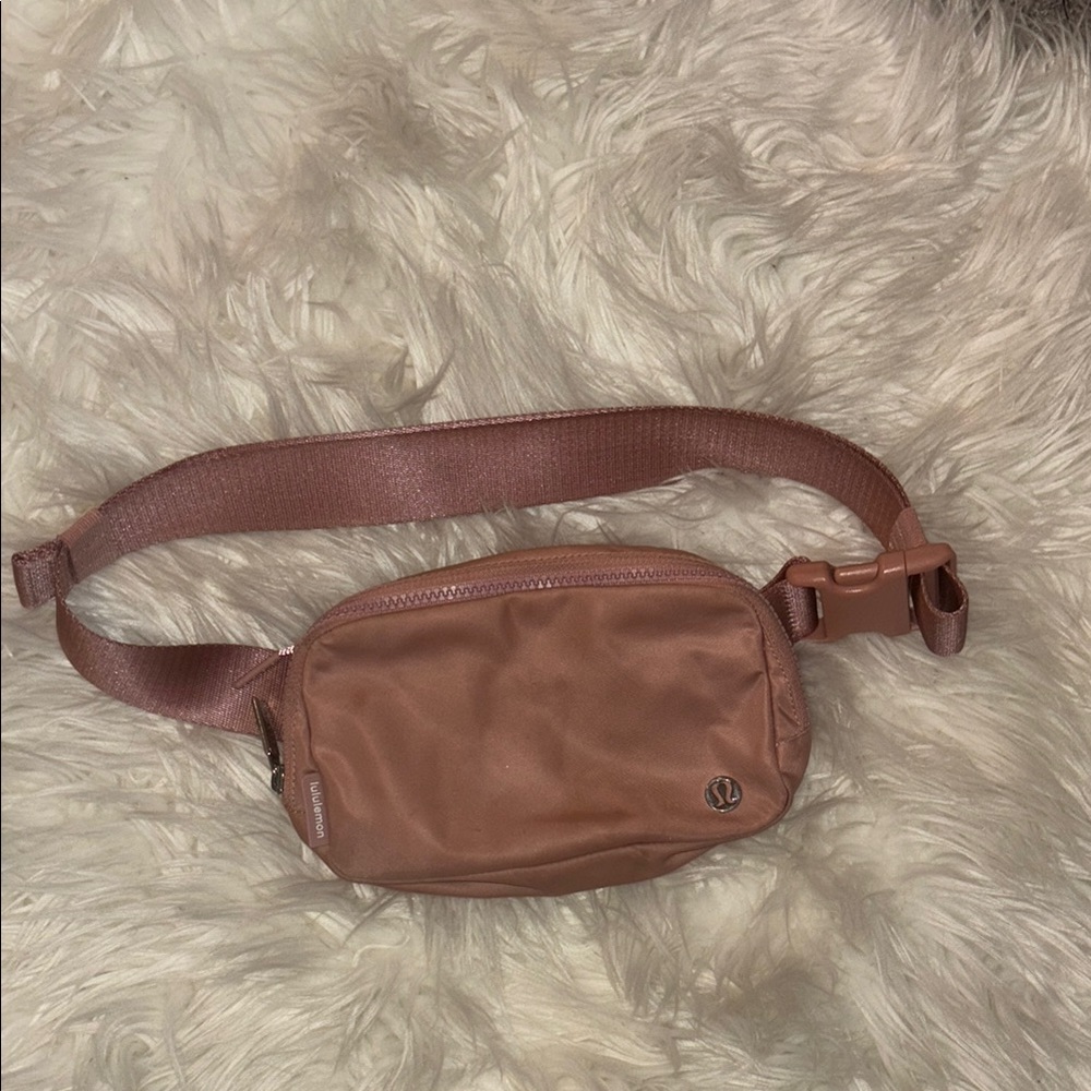 Lululemon pink Belt Bag